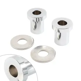22shopde 550724442087 Fit Harley Touring Road King Softail Cnc Solid Handlebar Riser Bushings 22shopde 550724442087 Fit Harley Touring Road King Softail Cnc Solid Handlebar Riser Bushings