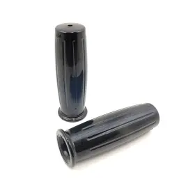 42-56580 2fastmoto 7/8 Inch Retro Style Barrel Grips - Black 42-56580 2fastmoto 7/8 Inch Retro Style Barrel Grips - Black