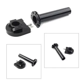 3 Months 550736601649 7/8in Cnc Turn Twist Throttle Handle Bar Tube Fits Universal Motorcycle