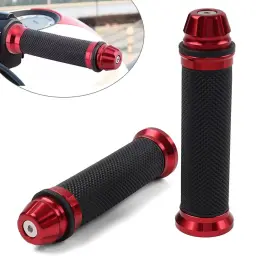 77motors 510001228797 2pcs Motorcycle 7/8 Inch Handle Bar Hand Grip For Yamaha Honda Suzuki Red 77motors 510001228797 2pcs Motorcycle 7/8 Inch Handle Bar Hand Grip For Yamaha Honda Suzuki Red