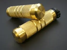 Gr100-kg5 Accutronix Custom Grips - Knurled/grooved Brass