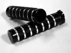 Accutronix Gr100-knn Inch Knurled Notched Grips 81-up Dual Cable Night Series