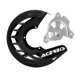 1654800016 Acerbis X-brake Front Disc Cover With Mounting Kit Black For 1654800016 Acerbis X-brake Front Disc Cover With Mounting Kit Black For