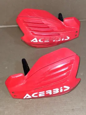 2645481005 Acerbis Handguards Red/white 2645481005 Acerbis Handguards Red/white