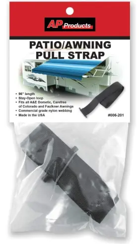 006-201 Ap Products - 8 Inch Patio Awning Strap 1 Piece