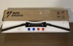81-i007-56 Ape Racing Black 7/8 Inch Flex Handlebar For Enduro Dirt Bike Adv Atv Lightly Used 81-i007-56 Ape Racing Black 7/8 Inch Flex Handlebar For Enduro Dirt Bike Adv Atv Lightly Used