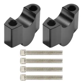 M537-a075-blk Areyourshop Aluminum Handlebar Risers H 20mm Fit Kawasaki Eliminator 500 2024