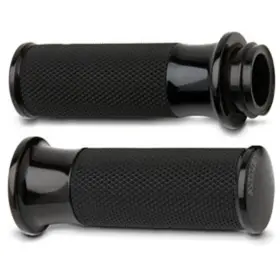 0630-1040 Arlen Ness Smoothie Fusion Grips Black For Harley-davidson - 0630-1040 Arlen Ness Smoothie Fusion Grips Black For Harley-davidson -
