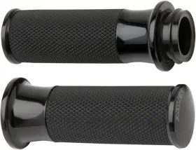 07-323 Arlen Ness Smooth Grips - Tbw Black Fits 07-323 Arlen Ness Smooth Grips - Tbw Black Fits