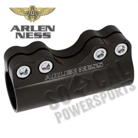 08-050 Arlen Ness 1 Inch Modular Adjustable Handlebar Clamps - Black
