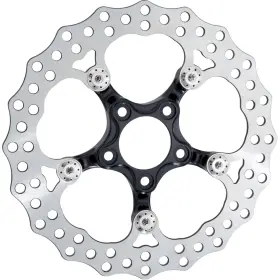 300-108 Arlen Ness Spider Rotor - 12-19/32 Inch Black Front 300-108 Arlen Ness Spider Rotor - 12-19/32 Inch Black Front