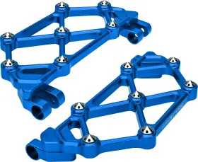 410-047 Arlen Ness Fits Mini Diamond Floorboards - Driver Blue Flt 410-047 Arlen Ness Fits Mini Diamond Floorboards - Driver Blue Flt