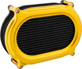 600-172 Arlen Ness Stage Fits 2 Oval Air Cleaner Kit - Gold 600-172 Arlen Ness Stage Fits 2 Oval Air Cleaner Kit - Gold
