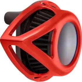 600-246 Arlen Ness Clear Tear Air Cleaner Kit - Red