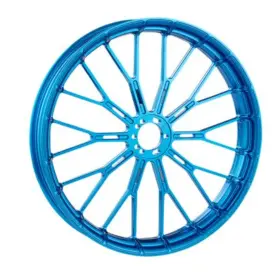 71-556 Arlen Ness Rim - Y-spoke Front Blue 19 Inch X3.25