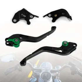M543-b014-grn Artudatech New Short Clutch Brake Lever Fit For Suzuki Gsxr600 Gsxr750 2004-2005 D1