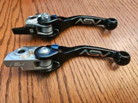 Bcf423t03-sk Asv F2 Brake And Clutch Lever Set Fit On A Ktm Exc-f 350 2023 Bcf423t03-sk Asv F2 Brake And Clutch Lever Set Fit On A Ktm Exc-f 350 2023