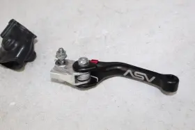 Bd15b Asv 2021 - 2024 Honda Crf450r F4 Black Unbreakable Front Brake Lever Crf 250 450