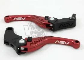 Brf320-sr Asv Honda Cbr500r 2022-25 Cbr650r / Cbr650f 2014-23 F3 Lever Set Red Short