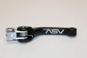 Cdc633-sk Asv C6 Series Shorty Clutch Lever Black-cdc633-sk