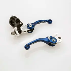 Bcf40106sh-sb Asv Inventions F4 Lever Set Blue Short Honda Crf450r 2004-06 Xr400r 1996-2004 Bcf40106sh-sb Asv Inventions F4 Lever Set Blue Short Honda Crf450r 2004-06 Xr400r 1996-2004