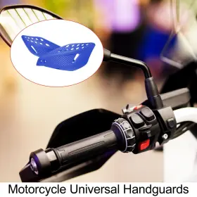 Automall Tech 743151329599 1 Set Motorcycle Handguards Replacement For 7/8 Inch 22mm Handlebars Atv Blue Automall Tech 743151329599 1 Set Motorcycle Handguards Replacement For 7/8 Inch 22mm Handlebars Atv Blue