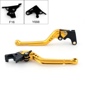 M543-l039-gold Automoto8 Brake Clutch Levers For Ducati Ms4/ms4r M900/m1000 900ss/1000ss Gold #3