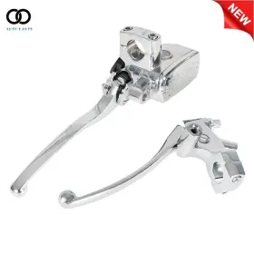 Apo202200 Autoooparts Motorcycle Universal 1 Inch Handlebar Hydraulic Brake Master Cylinder And Clutch Lever Apo202200 Autoooparts Motorcycle Universal 1 Inch Handlebar Hydraulic Brake Master Cylinder And Clutch Lever
