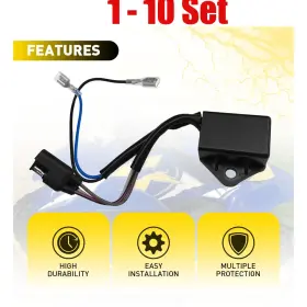 3084790 Auxito 1-10 For Polaris Scrambler 400 2x4 4x4 1994-2002 Cdi Box Igniter Computer Module