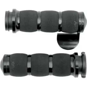 Air-90-an-b-fl Avon Grips Air Cushioned With Throttle Boss - Black Anodize