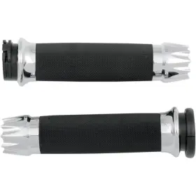 Cc-85-ch-fl-ex Avon Grips Fits Excalibur Custom - Chrome Cc-85-ch-fl-ex Avon Grips Fits Excalibur Custom - Chrome