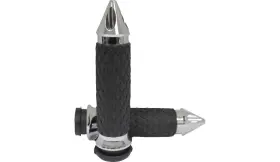 Dia-60-ch-fl-sp Avon Grips Spike Diamond Contour - Chrome Dia-60-ch-fl-sp Avon Grips Spike Diamond Contour - Chrome