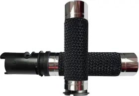 K25-ch-f24 Avon Grips For K25 - Tbw Chrome