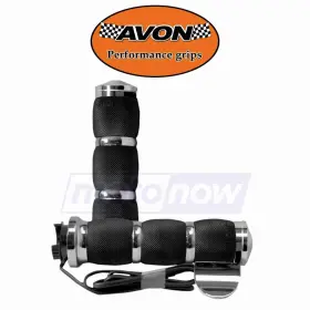 1b4h Avon Grips Mn/1b4h Air Cushioned Heated With Throttle Boss For 1997-2004 Dm