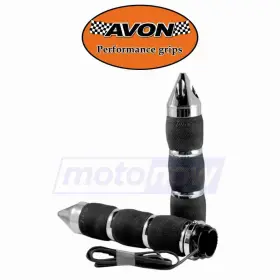 Qam4 Avon Grips Mn/qam4 Air Cushioned Spike Heated For 1999-2009 Yamaha Xvz1300tf Sv
