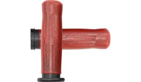 Old-69-sred-fly Avon Grips Old School Grip - H-d With Throttle Slide Sparkle Red Old-69-sred-fly Avon Grips Old School Grip - H-d With Throttle Slide Sparkle Red
