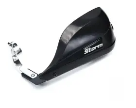 Bb-stm-001-00-bk Barkbusters Storm Handguards Single Point Clamp Mount Black 0.87 Std Handlebars