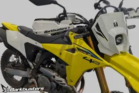 Bhg-148-00-np Barkbusters Aluminum Handguard Kit 2025- Suzuki Dr-z4s/sm White - Bhg-148-np