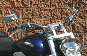 Ba-7360-00 Baron Custom Accessories 1 Inch X-bar Handlebar - Chrome
