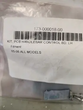 173-000018-00 Big Dog Bigdog Pbc Handlebar Control Kit Leftside