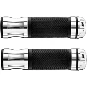 Hf104067s Bikemaster 101865 Revolver Bar End Grips Silver 7/8 Inch Hf104067s Bikemaster 101865 Revolver Bar End Grips Silver 7/8 Inch