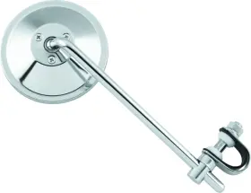 600005 Bikemaster Fits Universal Clamp On Mirror 8in Stem 600005 Bikemaster Fits Universal Clamp On Mirror 8in Stem