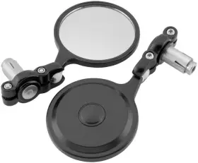 Fhm005f-k Bikemaster Folding Bar End Mirrors
