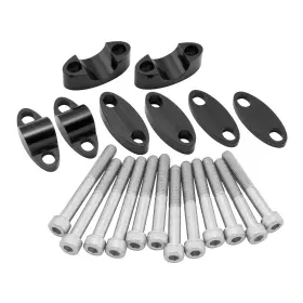 Yc-201blk Bikemaster Handlebar Risers For 7/8 Inch Bars - Black