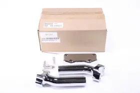 405185 Bikers Choice Fat Risers With Clamp 5.5 Chrome