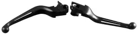 Bkc482143 Bikers Choice 482143 Dual Slotted Lever - Black Motorcycle Street Bike