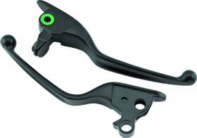 38843-08 Bikers Choice 482551 08-10 Flt Black Lever Set Replaces H-d