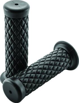 485801 Bikers Choice 1 Inch Black Quilted Grip For Powersports Vehicles 485801 Bikers Choice 1 Inch Black Quilted Grip For Powersports Vehicles
