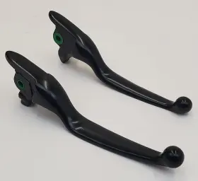 Bpd-43075 Billet Proof Designs Satin Black Smooth Wide Blade Brake Lever And Clutch For Bpd-43075 Billet Proof Designs Satin Black Smooth Wide Blade Brake Lever And Clutch For