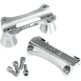 6402-302-02 Biltwell Inc. 2 Inch Thunder Riser - Raw Polished 6402-302-02 Biltwell Inc. 2 Inch Thunder Riser - Raw Polished